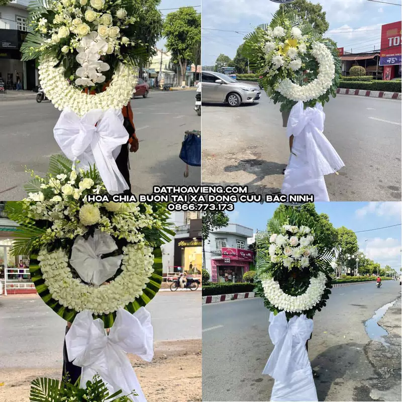 Hoa Viếng Tang Lễ tại Xã Đông Cứu, Bắc Ninh