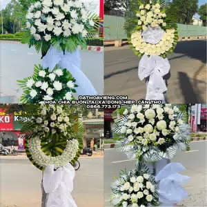 Hoa Viếng Tang Lễ tại Xã Đông Hiệp, Cần Thơ