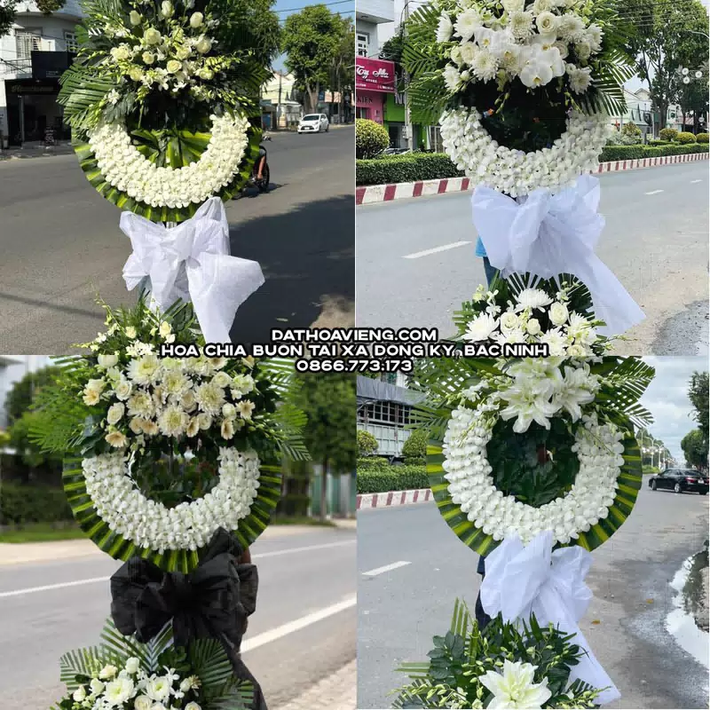 Hoa Viếng Tang Lễ tại Xã Đồng Kỳ, Bắc Ninh