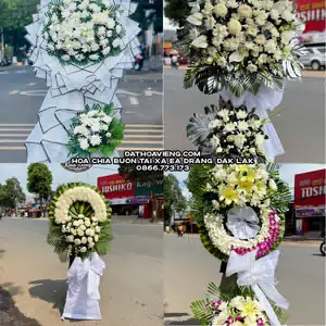 Hoa Viếng Tang Lễ tại Xã Ea Drăng, Đắk Lắk