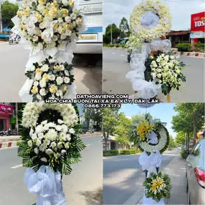Hoa Viếng Tang Lễ tại Xã Ea Kly, Đắk Lắk