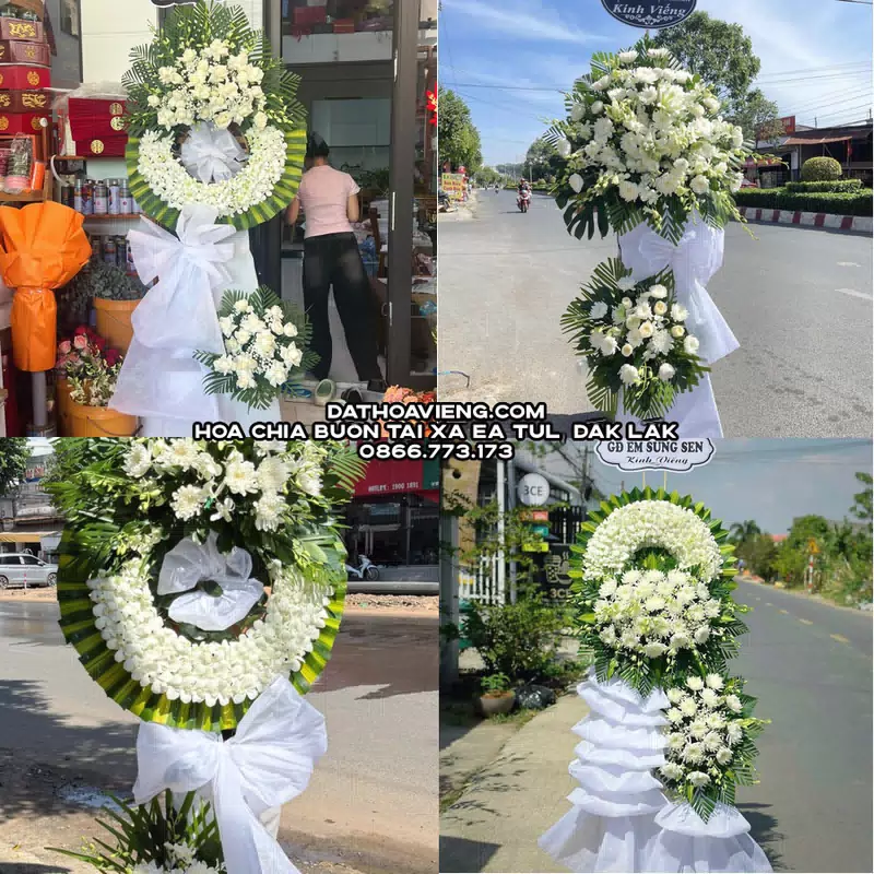 Hoa Viếng Tang Lễ tại Xã Ea Tul, Đắk Lắk