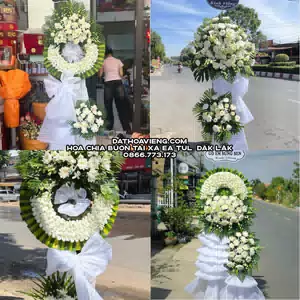 Hoa Viếng Tang Lễ tại Xã Ea Tul, Đắk Lắk