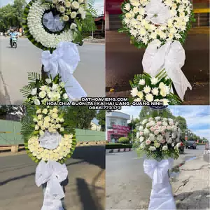Hoa Viếng Tang Lễ tại Xã Hải Lạng, Quảng Ninh