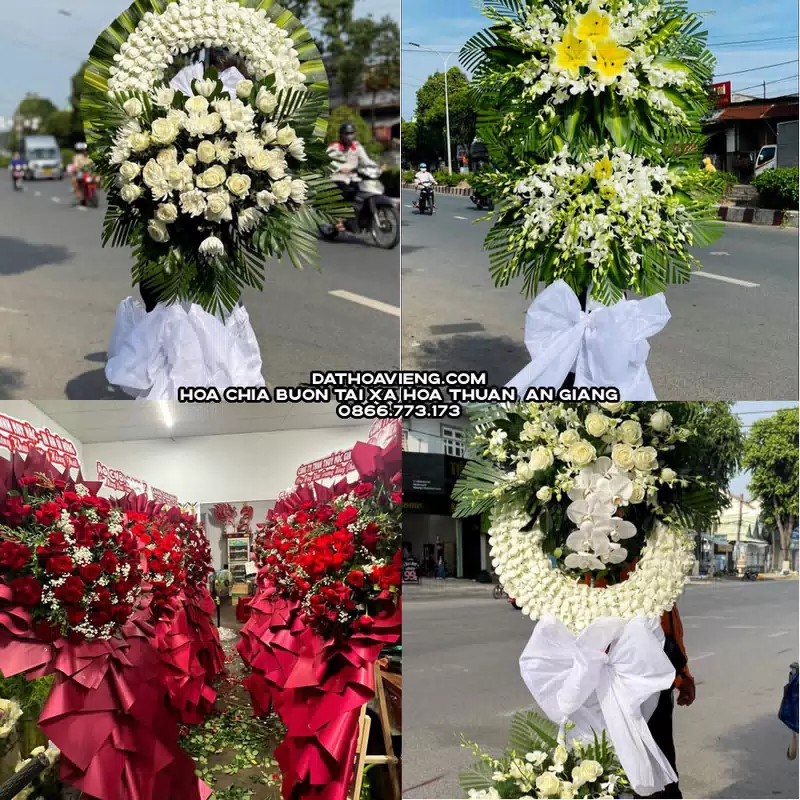 Hoa Viếng Tang Lễ tại Xã Hòa Thuận, An Giang