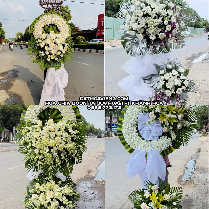 Hoa Viếng Tang Lễ tại Xã Hòa Trí, Khánh Hòa