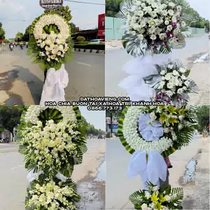 Hoa Viếng Tang Lễ tại Xã Hòa Trí, Khánh Hòa