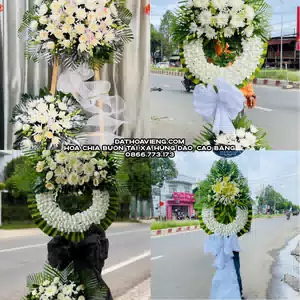 Hoa Viếng Tang Lễ tại Xã Hưng Đạo, Cao Bằng