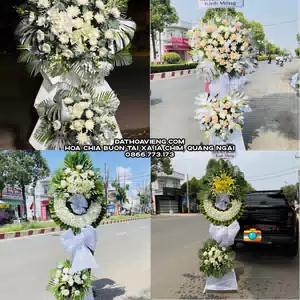 Hoa Viếng Tang Lễ tại Xã Ia Chim, Quảng Ngãi