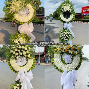 Hoa Viếng Tang Lễ tại Xã Khánh Thiện, Ninh Bình