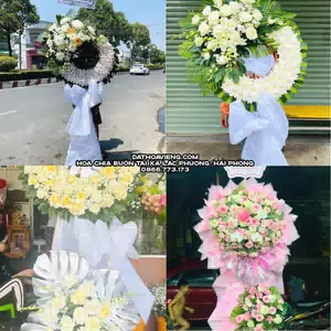 Hoa Viếng Tang Lễ tại Xã Lạc Phượng, Hải Phòng