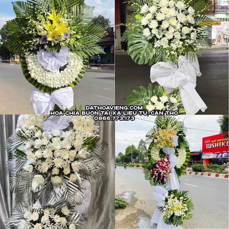 Hoa Viếng Tang Lễ tại Xã Liêu Tú, Cần Thơ