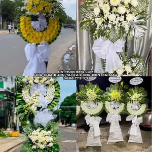 Hoa Viếng Tang Lễ tại Xã Long Điền, Cà Mau