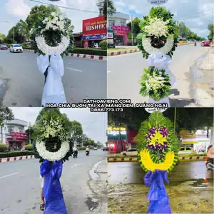 Hoa Viếng Tang Lễ tại Xã Măng Đen, Quảng Ngãi