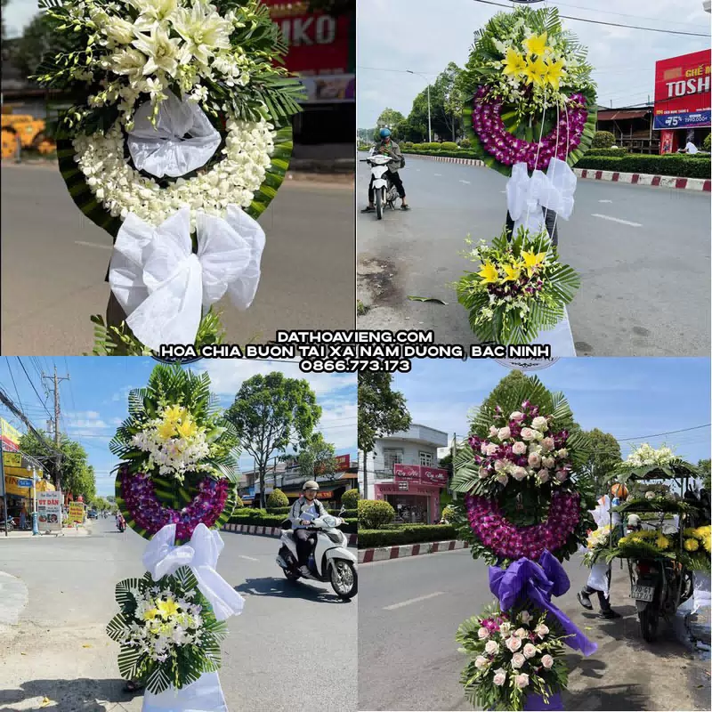 Hoa Viếng Tang Lễ tại Xã Nam Dương, Bắc Ninh