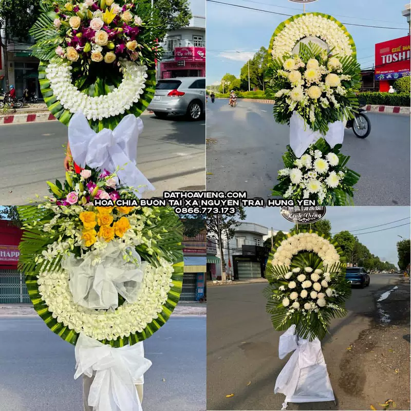 Hoa Viếng Tang Lễ tại Xã Nguyễn Trãi, Hưng Yên
