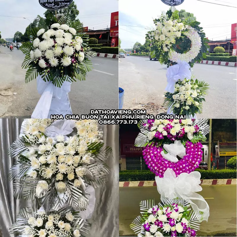 Hoa Viếng Tang Lễ tại Xã Phú Riềng, Đồng Nai