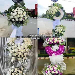 Hoa Viếng Tang Lễ tại Xã Phú Riềng, Đồng Nai