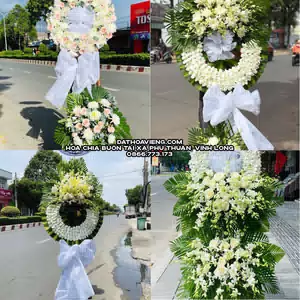 Hoa Viếng Tang Lễ tại Xã Phú Thuận, Vĩnh Long