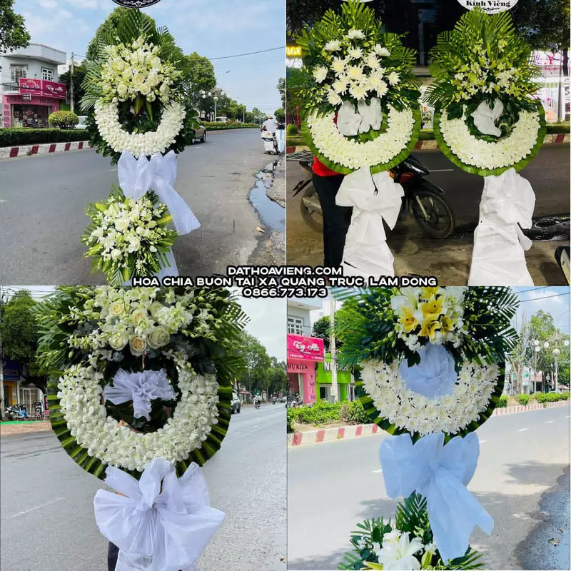 Hoa Viếng Tang Lễ tại Xã Quảng Trực, Lâm Đồng