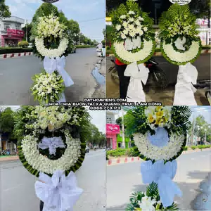 Hoa Viếng Tang Lễ tại Xã Quảng Trực, Lâm Đồng