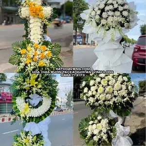 Hoa Viếng Tang Lễ tại Xã Quới An, Vĩnh Long