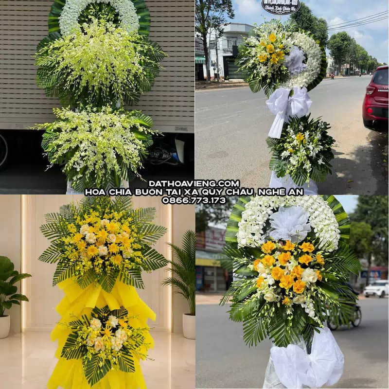 Hoa Viếng Tang Lễ tại Xã Quỳ Châu, Nghệ An