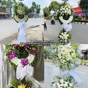 Hoa Viếng Tang Lễ tại Xã Quỳnh Sơn, Nghệ An