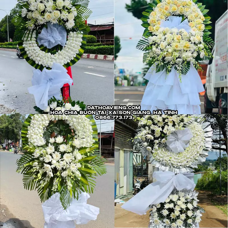 Hoa Viếng Tang Lễ tại Xã Sơn Giang, Hà Tĩnh