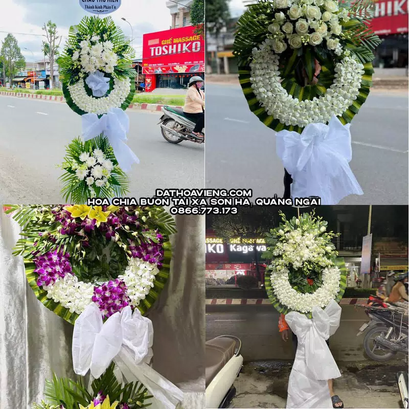 Hoa Viếng Tang Lễ tại Xã Sơn Hạ, Quảng Ngãi