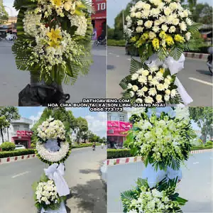 Hoa Viếng Tang Lễ tại Xã Sơn Linh, Quảng Ngãi