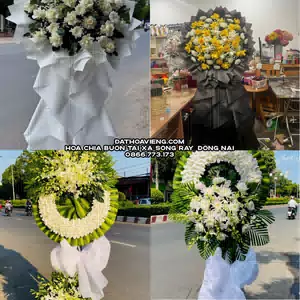 Hoa Viếng Tang Lễ tại Xã Sông Ray, Đồng Nai