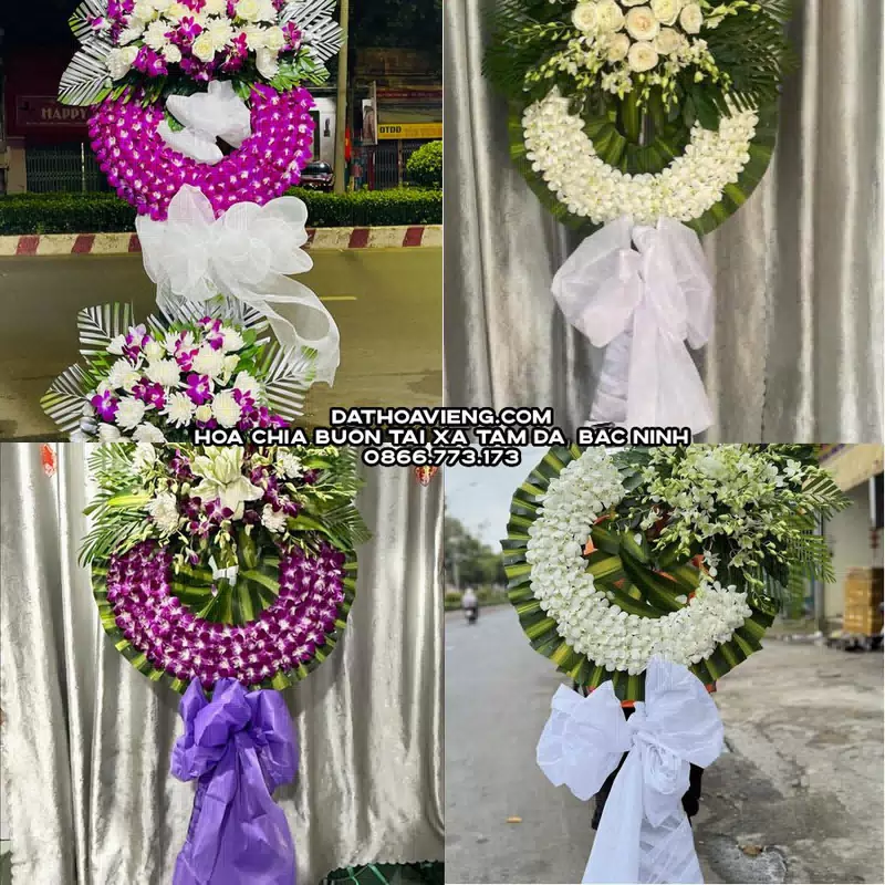 Hoa Viếng Tang Lễ tại Xã Tam Đa, Bắc Ninh