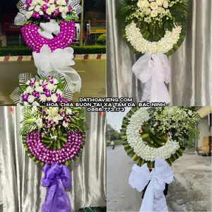Hoa Viếng Tang Lễ tại Xã Tam Đa, Bắc Ninh