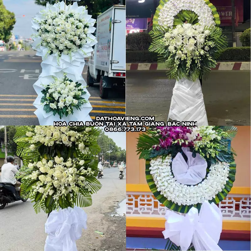 Hoa Viếng Tang Lễ tại Xã Tam Giang, Bắc Ninh