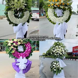 Hoa Viếng Tang Lễ tại Xã Tân An, Hải Phòng
