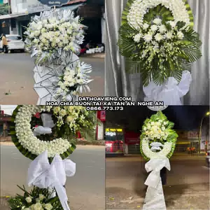 Hoa Viếng Tang Lễ tại Xã Tân An, Nghệ An