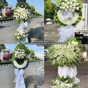 Hoa Viếng Tang Lễ tại Xã Tân Đông, Tây Ninh