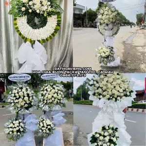 Hoa Viếng Tang Lễ tại Xã Tân Lộc, Cà Mau