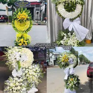 Hoa Viếng Tang Lễ tại Xã Tân Xuân, Vĩnh Long