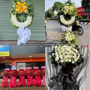 Hoa Viếng Tang Lễ tại Xã Thanh Tùng, Cà Mau