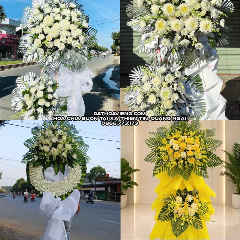 Hoa Viếng Tang Lễ tại Xã Thiện Tín, Quảng Ngãi