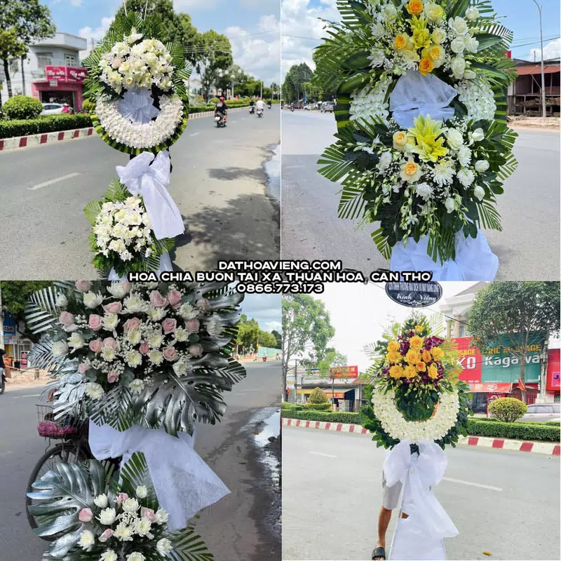 Hoa Viếng Tang Lễ tại Xã Thuận Hòa, Cần Thơ