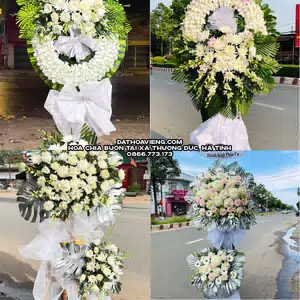 Hoa Viếng Tang Lễ tại Xã Thượng Đức, Hà Tĩnh