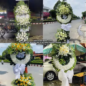 Hoa Viếng Tang Lễ tại Xã Tiên Hưng, Hưng Yên