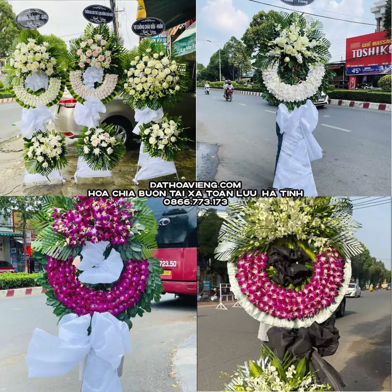 Hoa Viếng Tang Lễ tại Xã Toàn Lưu, Hà Tĩnh