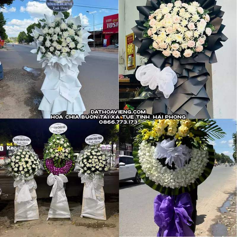 Hoa Viếng Tang Lễ tại Xã Tuệ Tĩnh, Hải Phòng