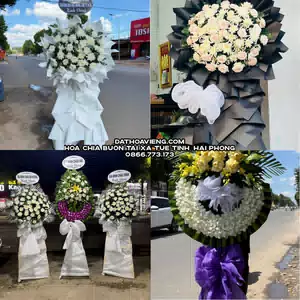 Hoa Viếng Tang Lễ tại Xã Tuệ Tĩnh, Hải Phòng