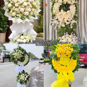 Hoa Viếng Tang Lễ tại Xã Vân Du, Nghệ An