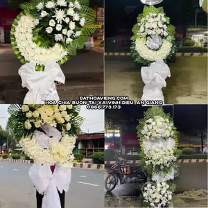 Hoa Viếng Tang Lễ tại Xã Vĩnh Điều, An Giang